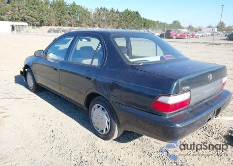1997 Toyota Corolla Std из США, поврежденный, VIN 2T1BA02E0VC162383